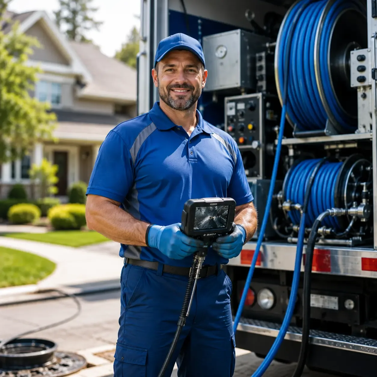 Local outdoor drain cleaning specialists in New Albany, IN